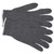 MCR Safety 9637 Regular Weight String Knit Work Gloves, L, Cotton/Polyester, Gray