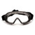 Pyramex® Capstone GG504T Scratch-Resistant Direct/Indirect Safety Goggles, Universal, Gray Frame, Clear Anti-Fog Lens