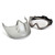 Pyramex® Capstone GG504TSHIELD Scratch-Resistant Direct/Indirect Safety Goggles, Universal, Gray Frame, Clear Anti-Fog Lens