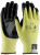 Seamless Knit Kevlar® / Lycra Glove with Nitrile Coated Smooth Grip on Palm & Fingers - Medium Weight-XS