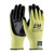 G-Tek® 09-K1450 Medium Weight Cut-Resistant Gloves, XL, Black/Yellow