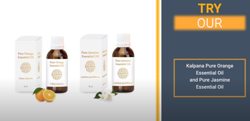 Kalpana NYC- Jasmine & Orange Essential Oils