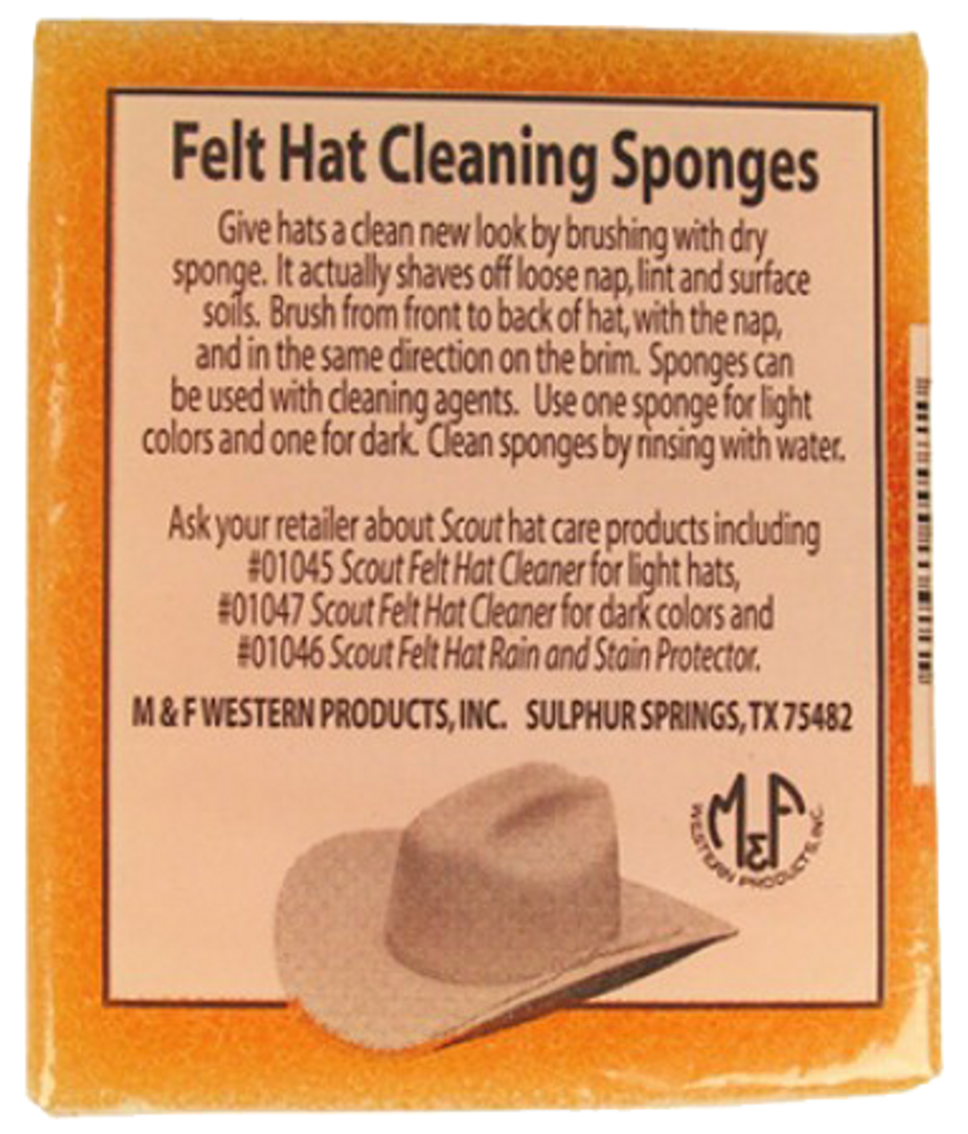 Orange Cleaning Sponges – VaqueroStore