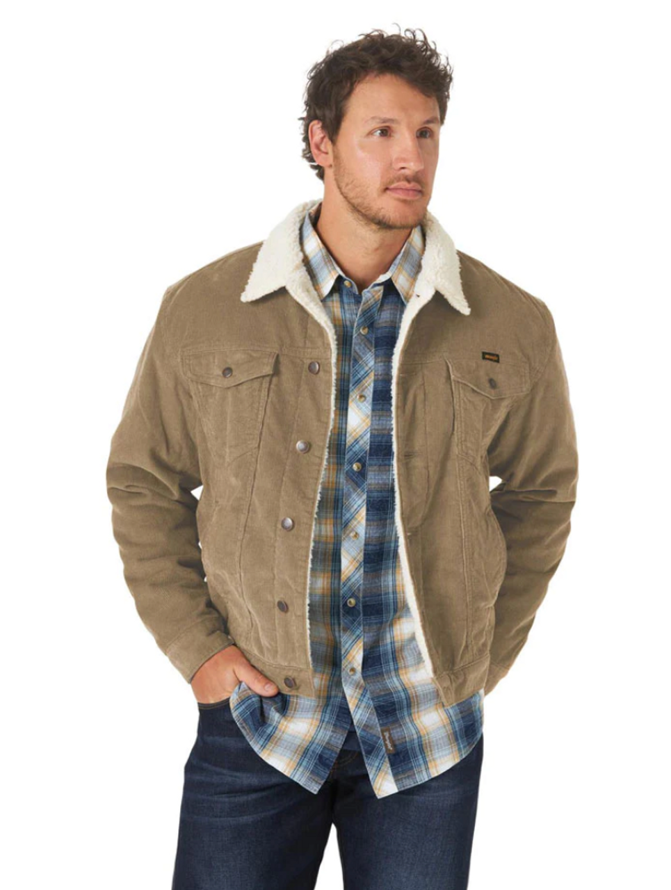 Men's corduroy jacket, Light brown | Manufactum