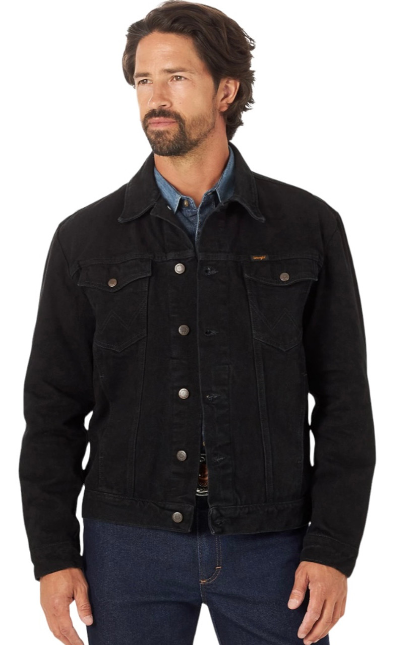 Men Wrangler® Cowboy Jacket - Sherpa Lined Helzer – Los Vaqueros Western  Wear