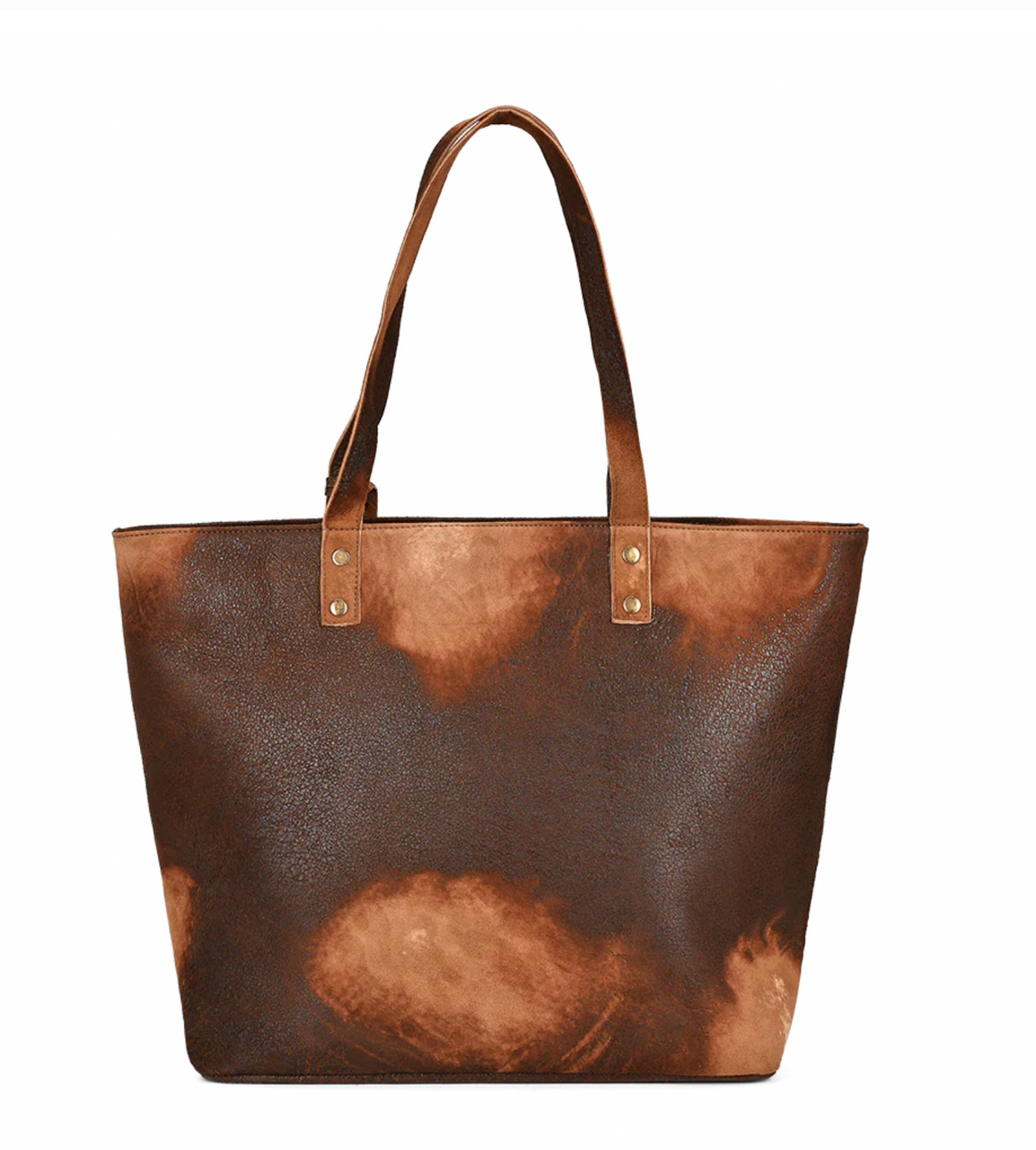 Women Multicolor boho bucket bag with fringes. Brown color split leather bag  at Rs 2450 in Jaipur