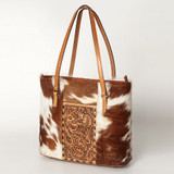 Light Hair on Tote with Leather -ADBG895C