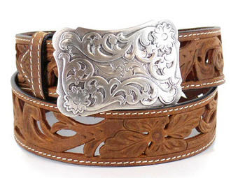 Chaoren Fashion - Western Belts for Women, CR 1.5 Leather Cowgirl