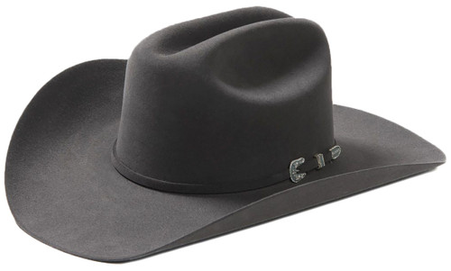 Stetson Skyline 6X Felt Cowboy Hat w/ 4" Brim - Granite