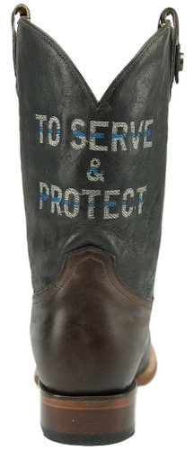 blue line cowboy boots