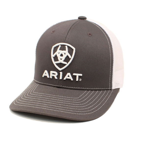 Men's Ariat Grey/White Mesh R112 SB - A300003206