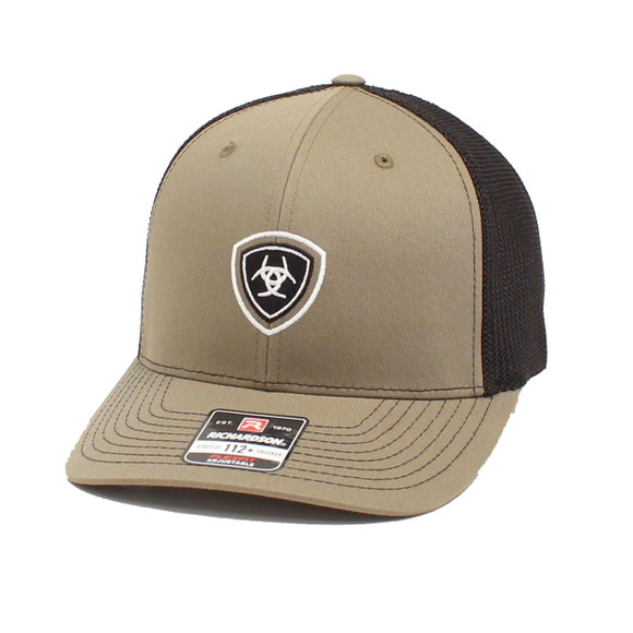 Olive R112 6 Panel SB w Ariat Logo - A3000173248