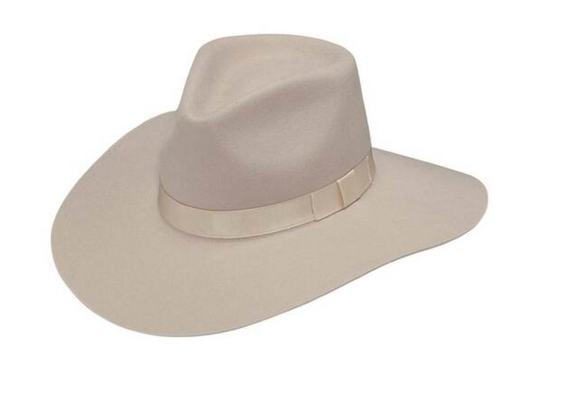 Lds Fashion Wool Pinch Front, 3 1/4" Brim -T78100277