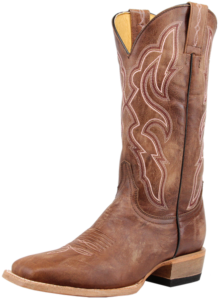 12" Horseman Cabra Vesuvio Orix Cowgirl Boot - Tan