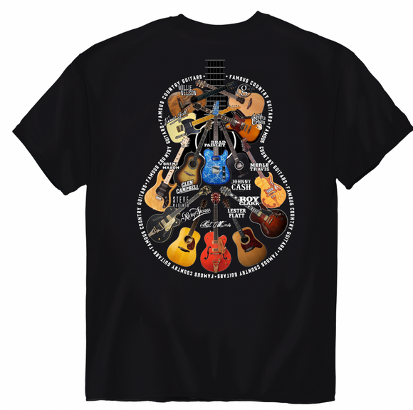 Country Guitar Mens Tee -6060JB