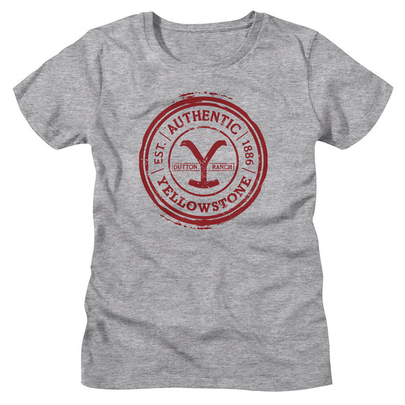 Womens Yellowstone Authentic Circle Tee