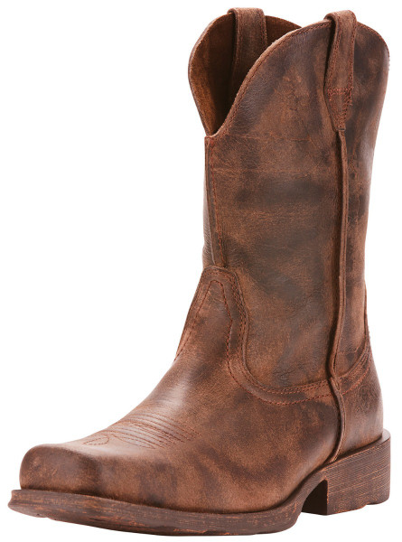 Ariat Men's Square Toe Rambler Cowboy Boot - Antiqued Grey