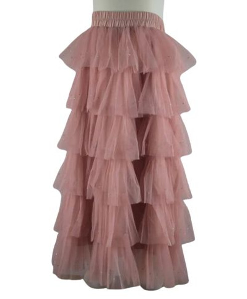 Ankle Length Tulle SKirt -SK0045