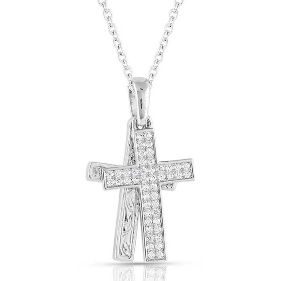 Country Charm Cross Necklace - NC5164