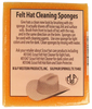 Felt Hat Cleaning Sponge