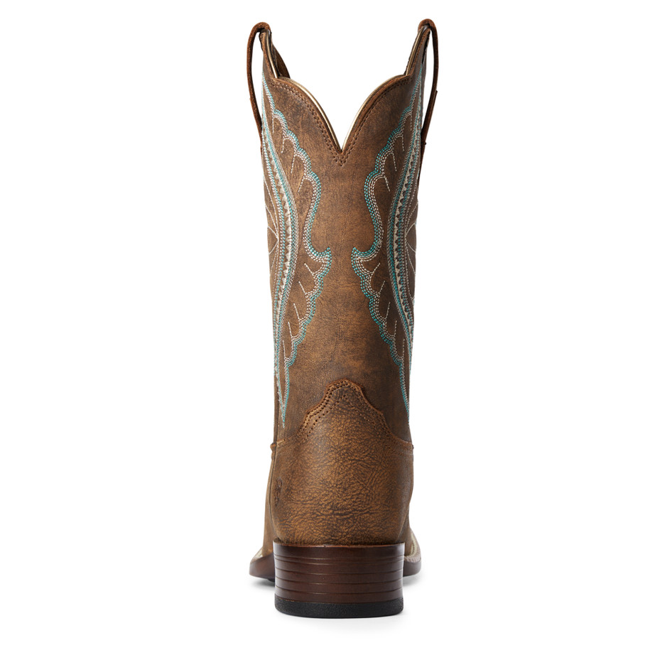 Ariat Women's Prime Time Western Boot - Tack Room Brown