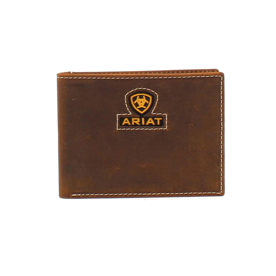 Bifold Wallet w Ariat Logo Ribbon Inlay - A3549644
