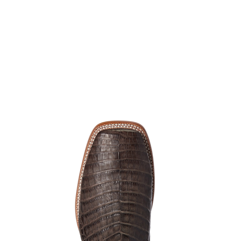 Denton Chocolate Caiman Belly Western Boot - 10035922