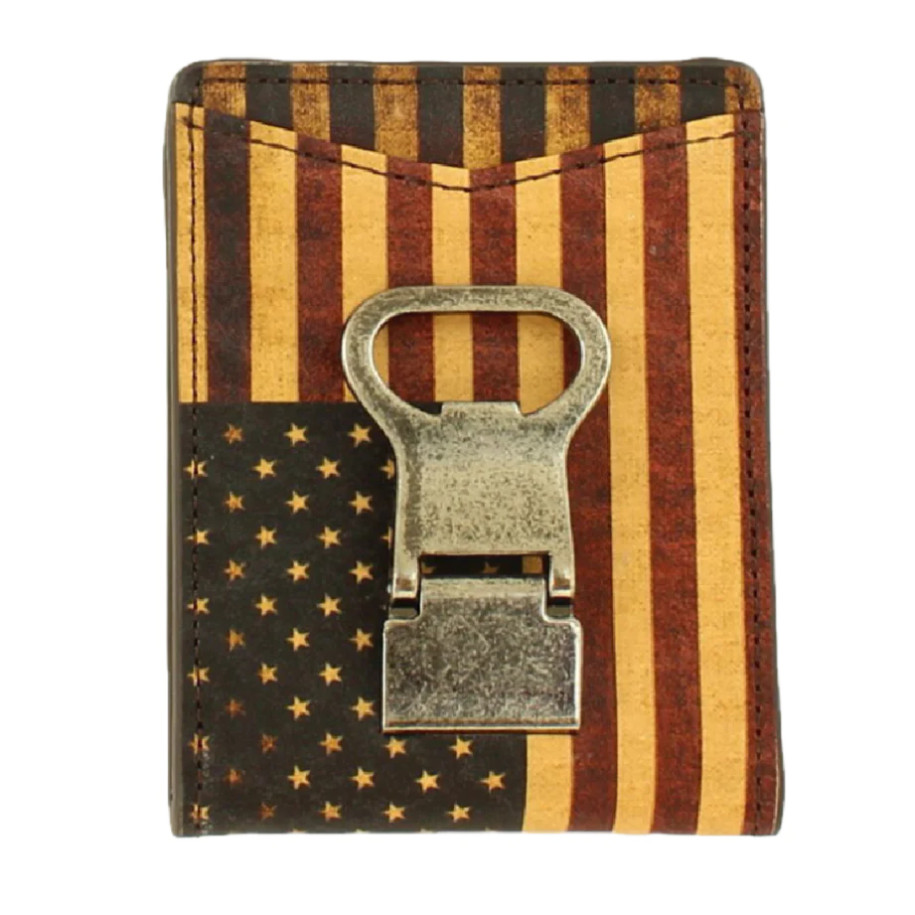 Money Clip Vintage USA Flag