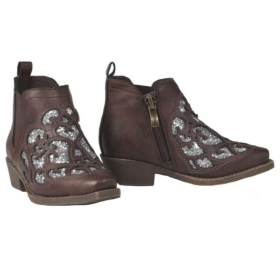 Girls Dixon Amy Boot w Silver Glitter Inlay -A441001808