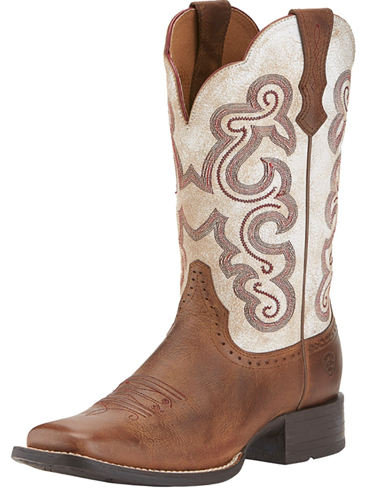 Ariat Womens Quickdraw Square Toe Cowgirl Boot - 10015318