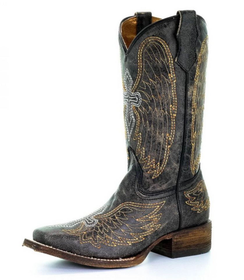 Youth Wing Cross Western Boot - A1032