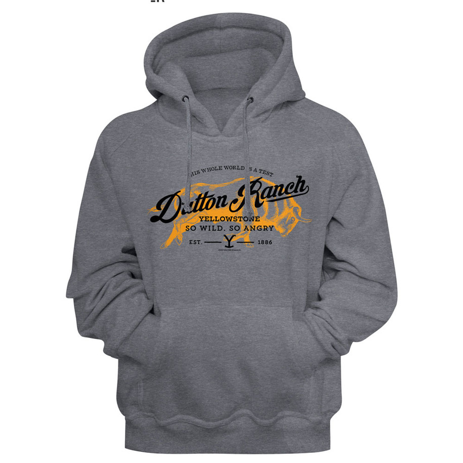 Yellowstone Dutton Ranch Buffalo Hoodie