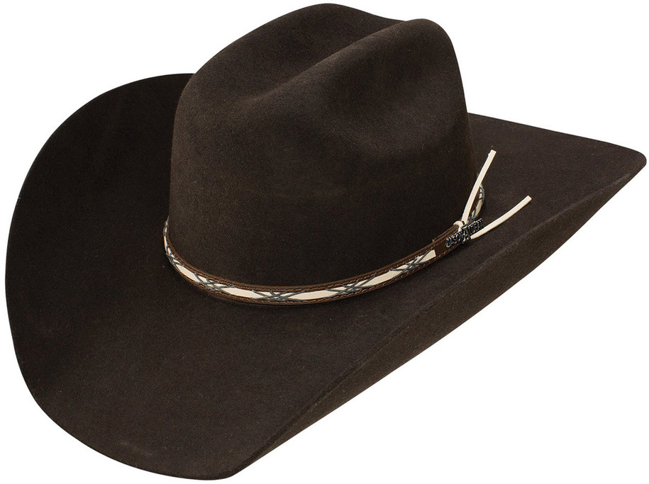 Jason Aldean Amarillo Sky 4X Wool Cowboy Hat - Chocolate