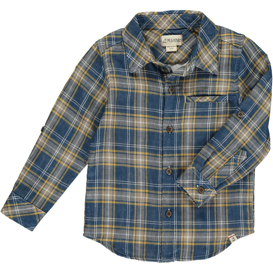 ATWOOD Woven Plaid Shirt -HB1135m