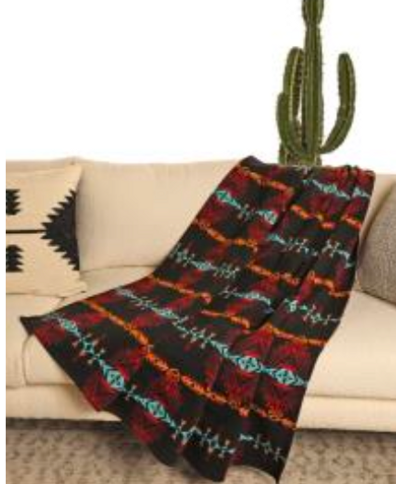 Jacquard Aztec Blanket -BU46M01931