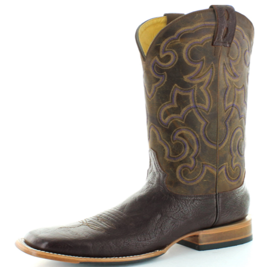 Gatlinburg Brown Bison Western Boot - SW MR 031-15