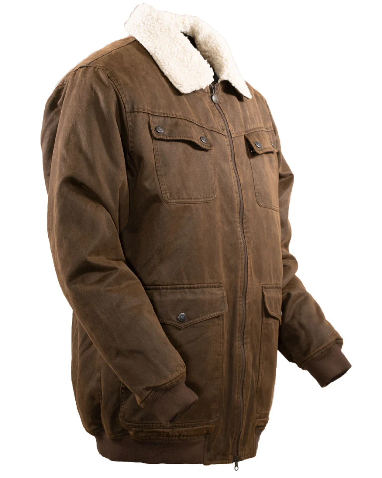 Men's Ezra Aviator Jacket -29872-BRN