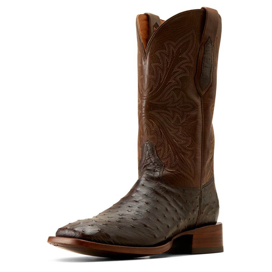 Bench Made Bassett Full Quill Ostrich Western Boot - 10044808