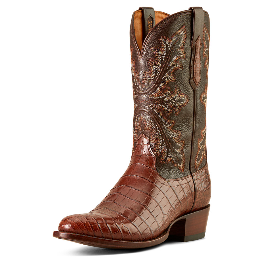 Bench Made James Nile Crocodile Western Boot - 10051738