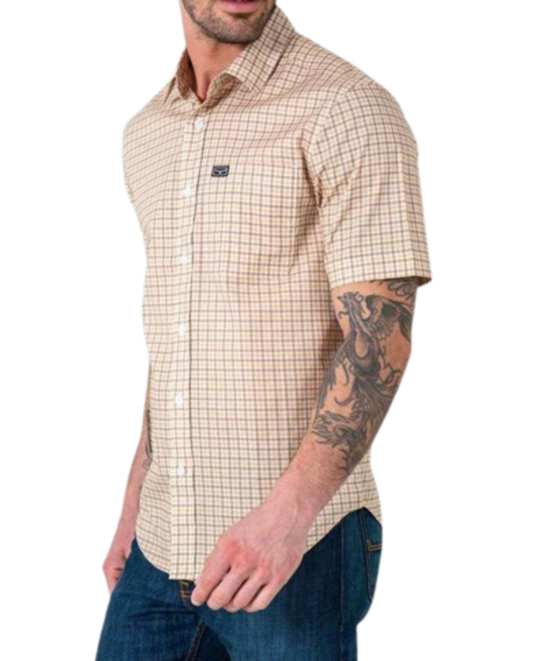 Tucco Mini Check Shirt -S24M17S370C0E9