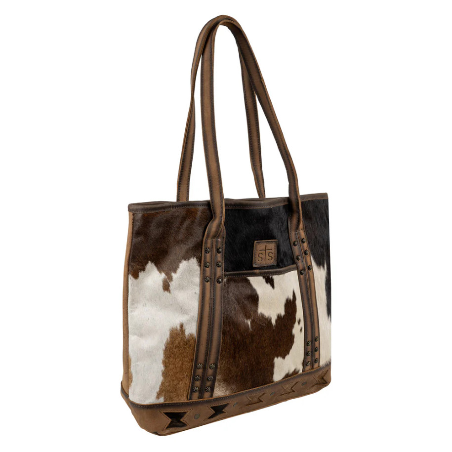 Roswell Cowhide Collection Tote -STS32210