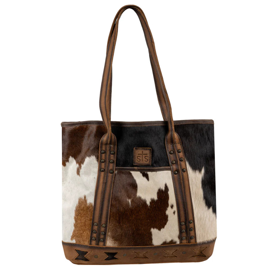 Roswell Cowhide Collection Tote -STS32210