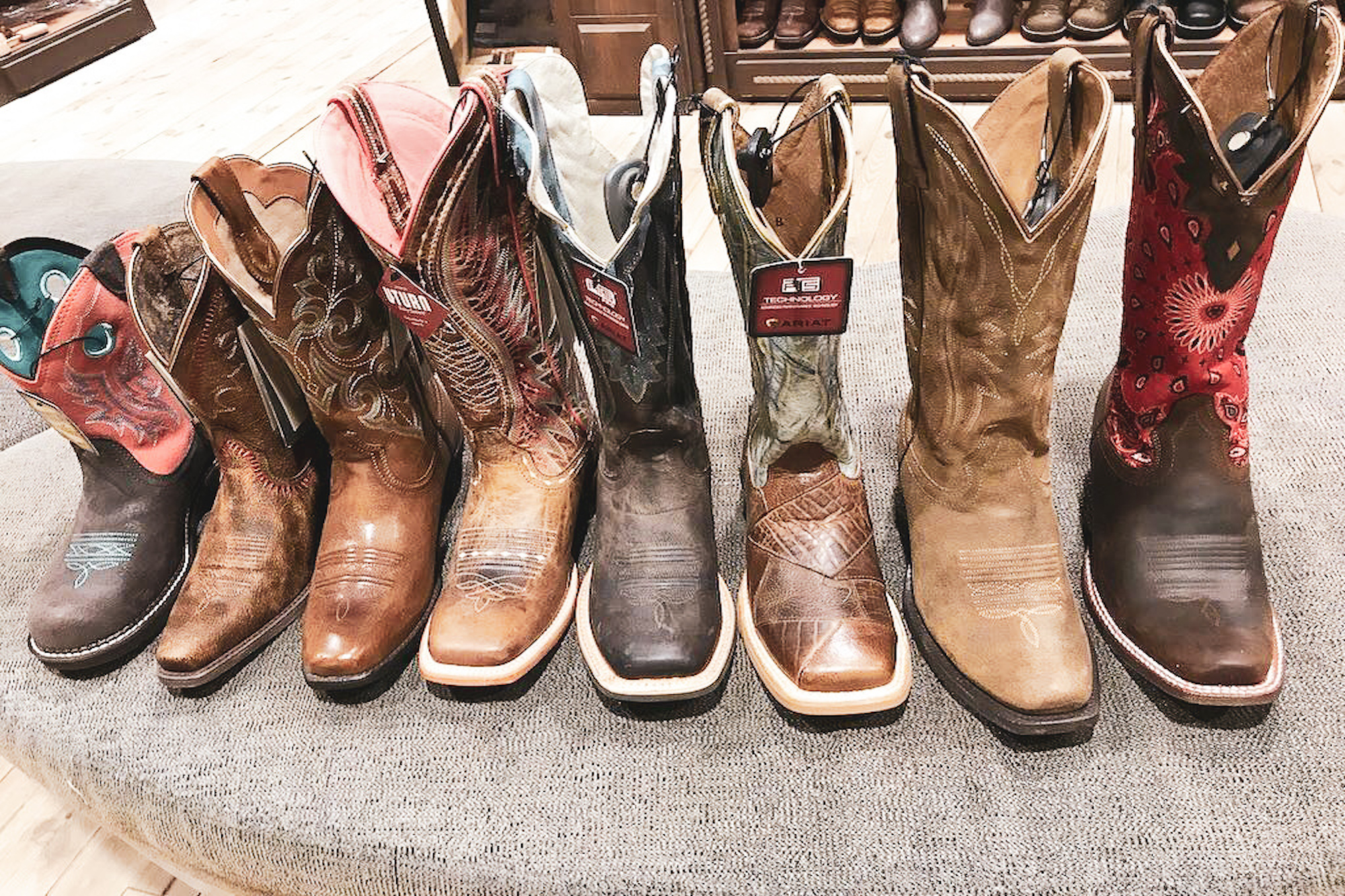 ORIGNAL -PYTHON | MATTE BROWN SQUARE TOE MEN WESTERN BOOTS