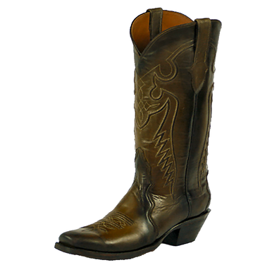 Black Jack Boots Ladies Ranch Hand Square Toe Triad Del Rio Cord Design ...