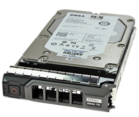 0W347K Dell 600GB 3.5inch LFF 15000RPM 6G/S SAS Hot-Swap Enterprise Hard Drive for PowerEdge Servers (Refurbished  with 30 Days Warranty)