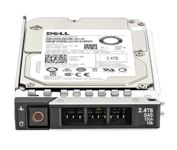 401-ABHQ Dell 2.4TB 2.5inch SFF 10000RPM 12Gbps SAS 512e with Tray Enterprise Hard Drive for PowerEdge Generation14 Servers (Factory Sealed with 3 Years Warranty)