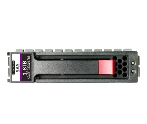 787649-001 HPE MSA 1.8TB 2.5inch SFF 10000RPM 12Gbps SAS 512e Dual Port Enterprise Hard Drive for MSA 1040 2040 Storage Arrays (New Spare Sealed with 1 Years Warranty)