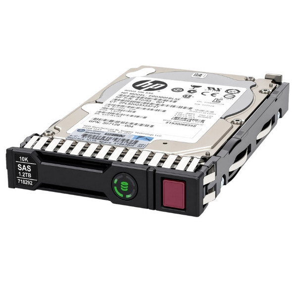 718162-B21 HPE 1.2TB 2.5inch SFF 10000RPM 6Gbps SAS Dual Port Smart Carrier Enterprise Hard Drive for ProLiant Generation8 Generation9 Generation10 Servers (Refurbished with 30 Days Warranty)