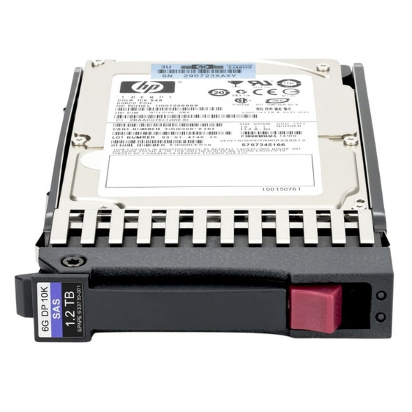 693648-B21 HPE 1.2TB 2.5inch SFF 10000RPM 6Gbps SAS Dual Port Enterprise Hard Drive for ProLiant Generation4-Generation7 Servers (Refurbished with 30 Days Warranty)