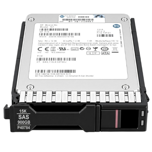 P40432-B21 HPE 900GB 2.5inch SFF 10000RPM 12Gbps SAS Basic Carrier Mission Critical Multi Vendor Hard Drive for ProLiant Generation10 Plus Servers (Factory Sealed with 3 Years Warranty)